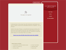 Tablet Screenshot of laboutique.cz
